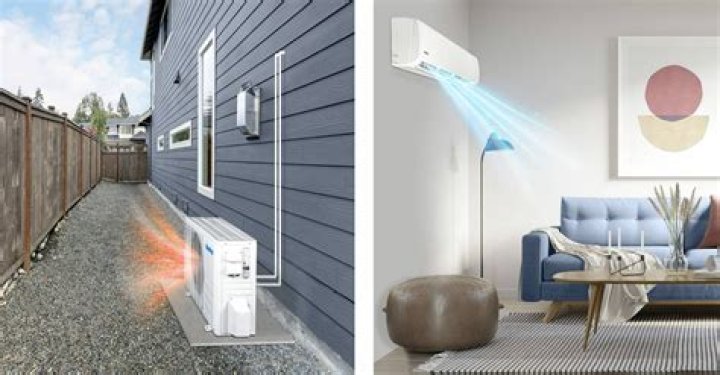 Can a split system air conditioner be installed on an internal wall