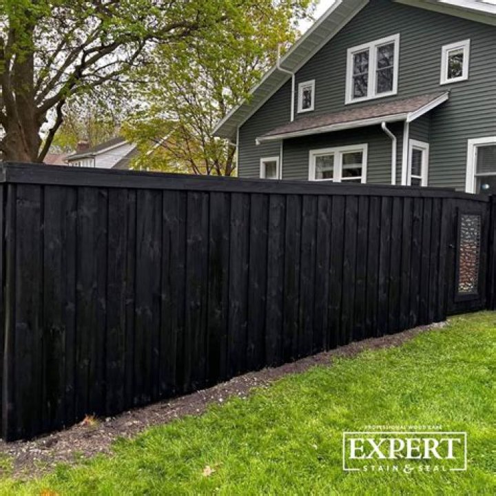 Can cedar fence be painted