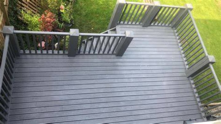 Can fence paint be used on decking