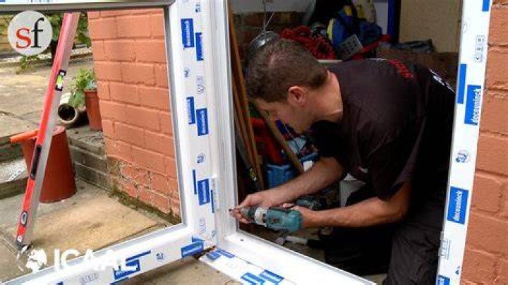 Can I cut a uPVC door frame