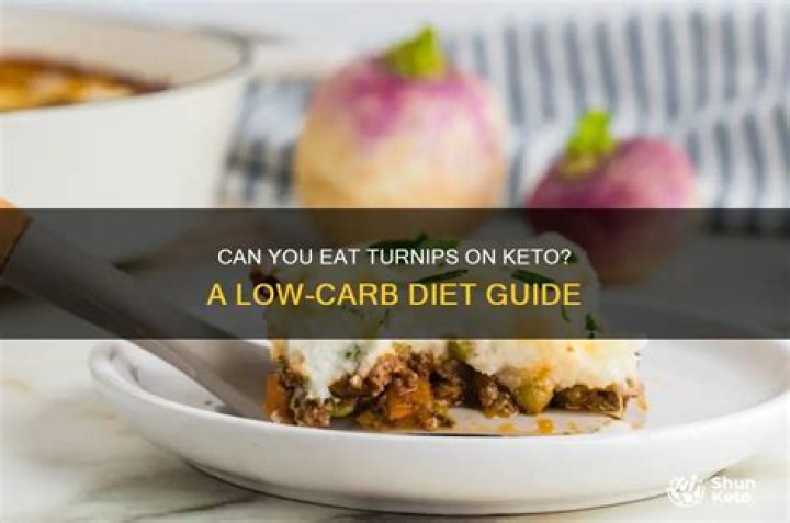Can I eat turnips on keto