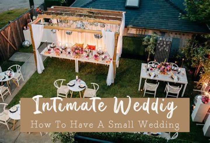 Can you have a wedding in your backyard