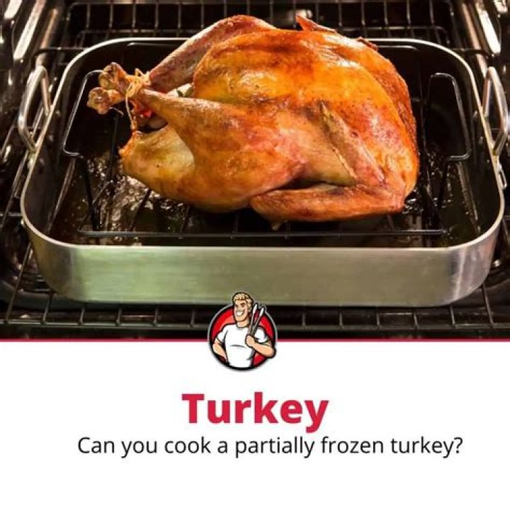 Can you partially cook a turkey and then finish cooking it the next day