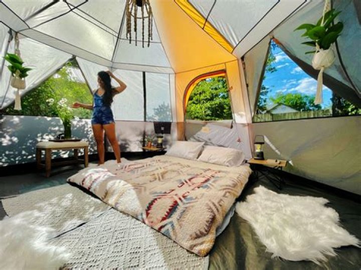 Can you put a tent up indoors
