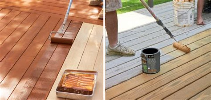Can you stain a deck