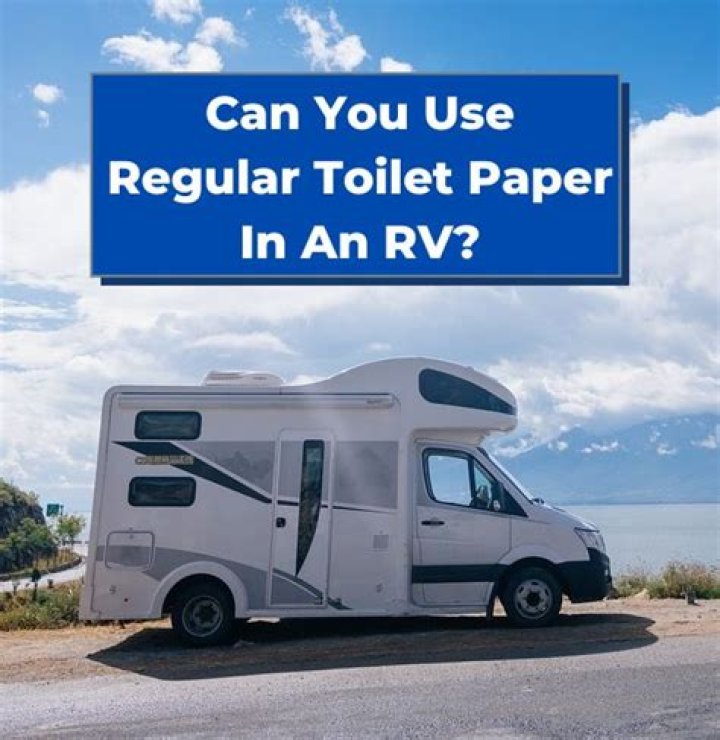 Can you use regular toilet paper RV