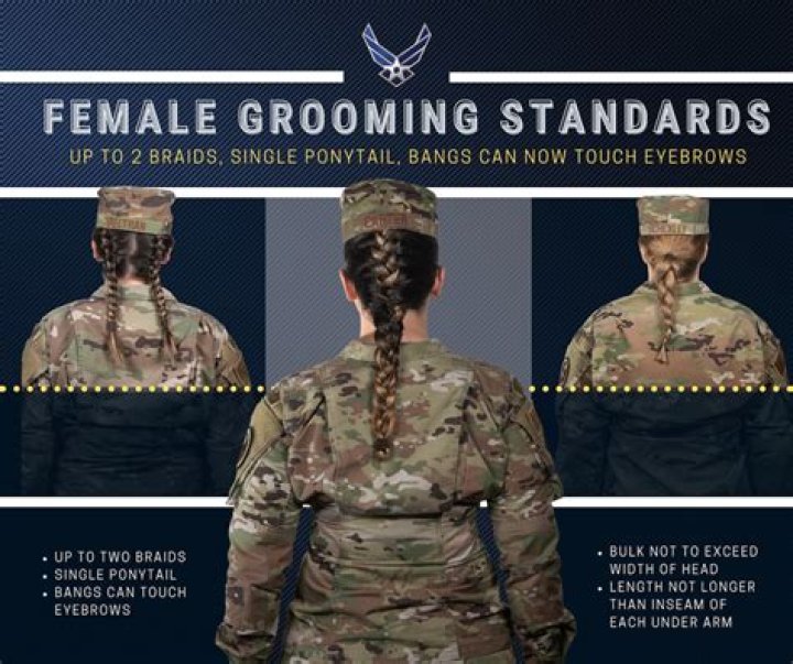 Do females have to cut their hair in the Air Force