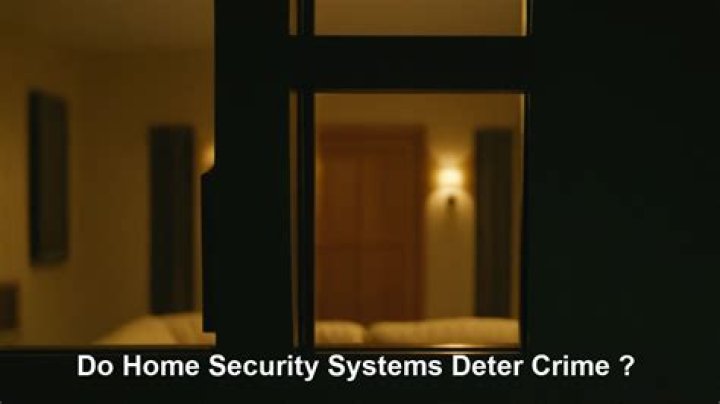Do home security systems reduce crime