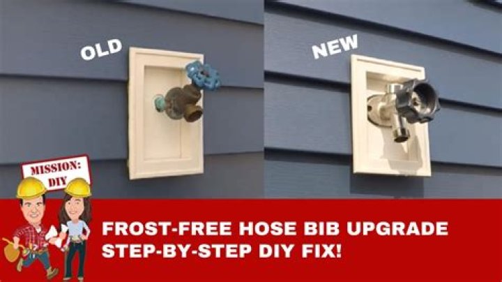 Do I have a frost free hose bib