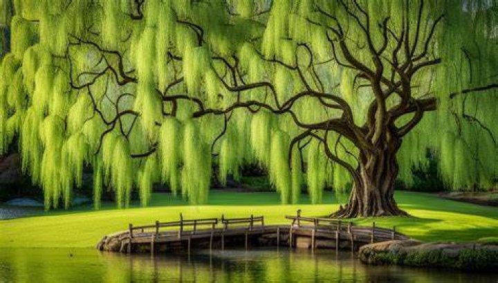 Do willow trees drink a lot of water
