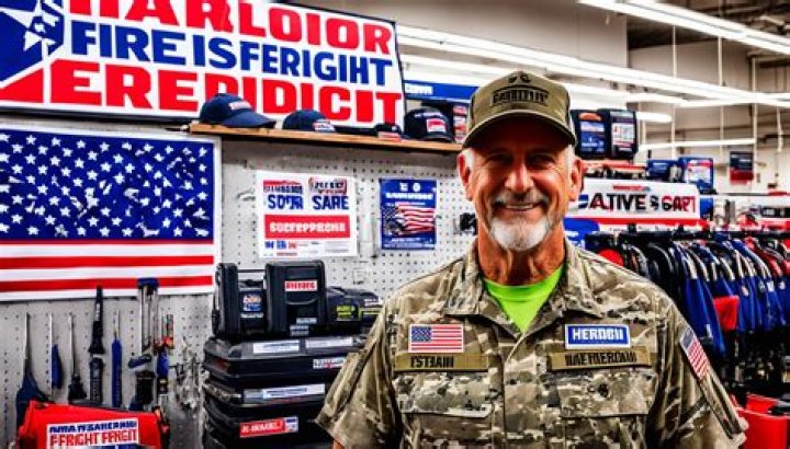 Does American Freight give military discount