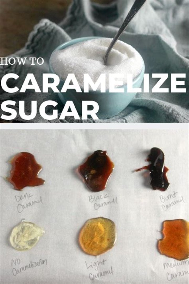Does caramelized sugar Harden