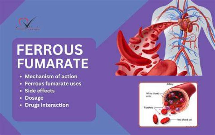 Does ferrous fumarate have side effects