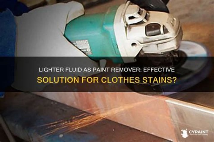 Does lighter fluid stain clothes