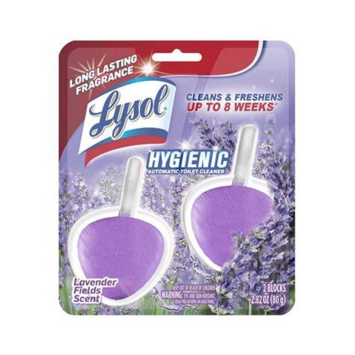 Does Lysol toilet bowl cleaner have bleach in it