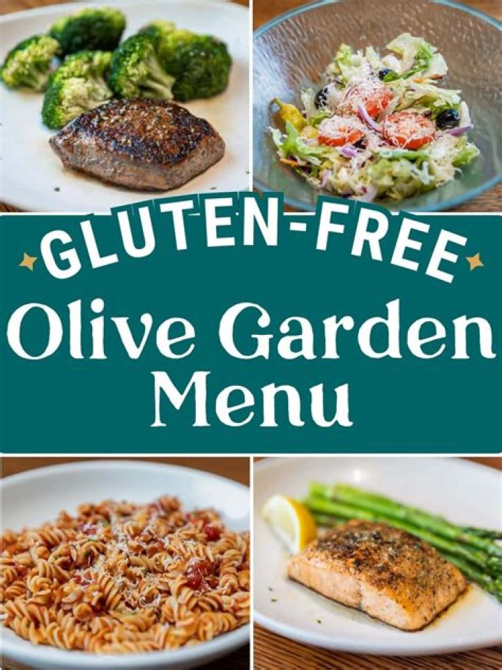 Does Olive Garden have gluten free menu
