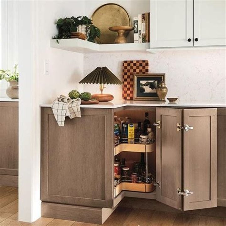 How big is a lazy Susan cabinet