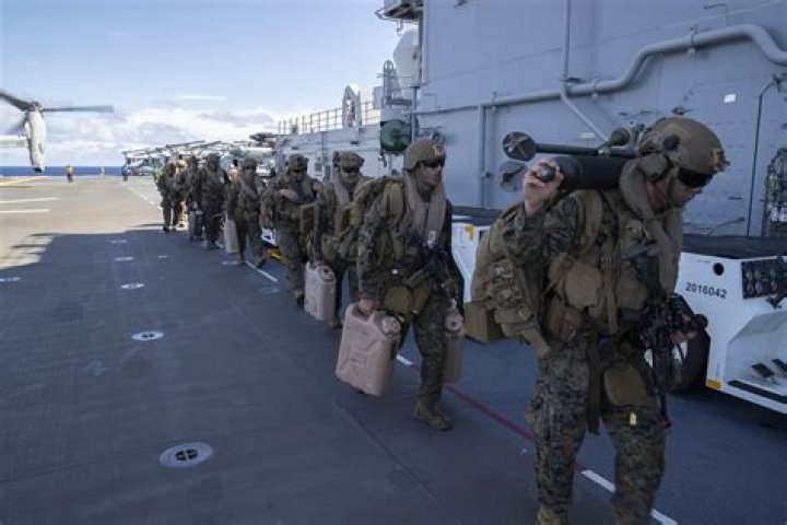 How big is a Marine expeditionary brigade