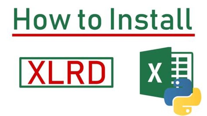 How do I add XLRD to Python