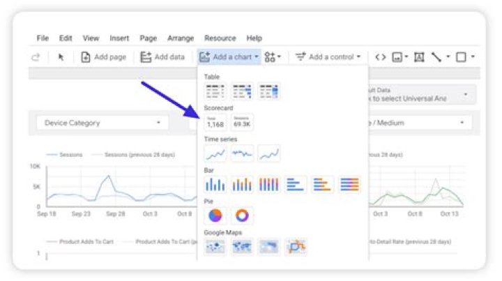 How do I create a dashboard in Google Data Studio