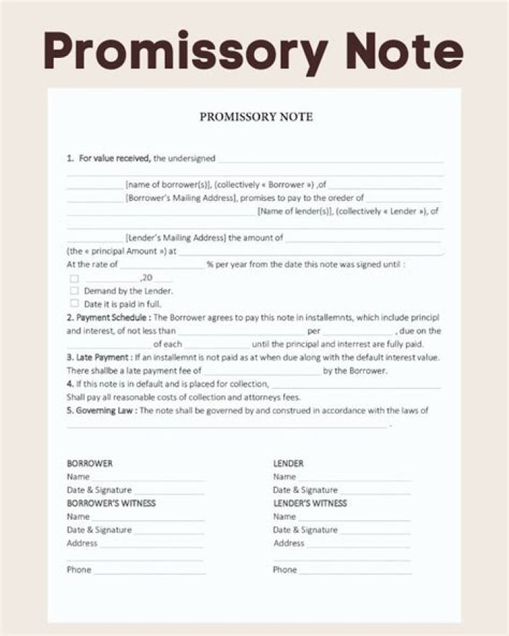 How do I fill out a promissory note