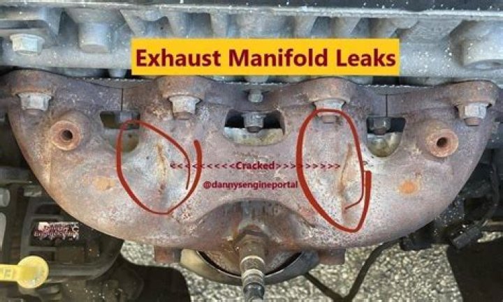 How do I get oil out of my exhaust manifold