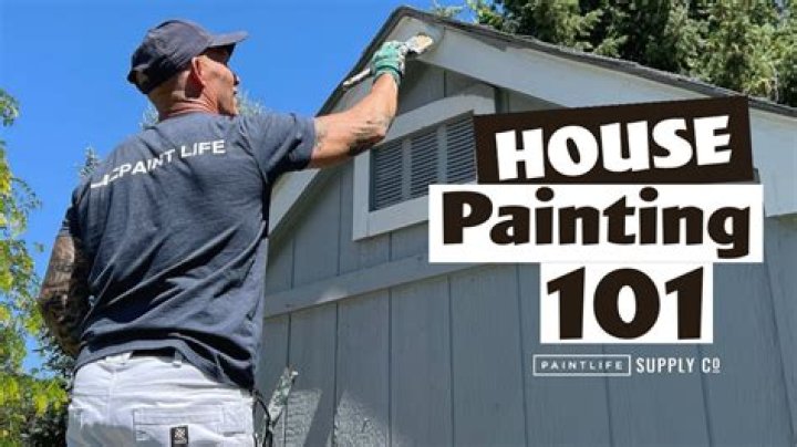 How do I prepare the outside of my house for painting