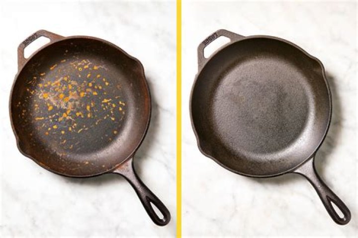How do you break in a cast iron skillet