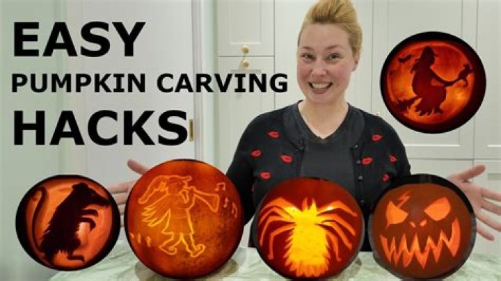 How do you carve a pumpkin quickly