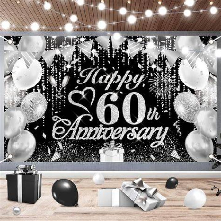 How do you celebrate your 60th anniversary