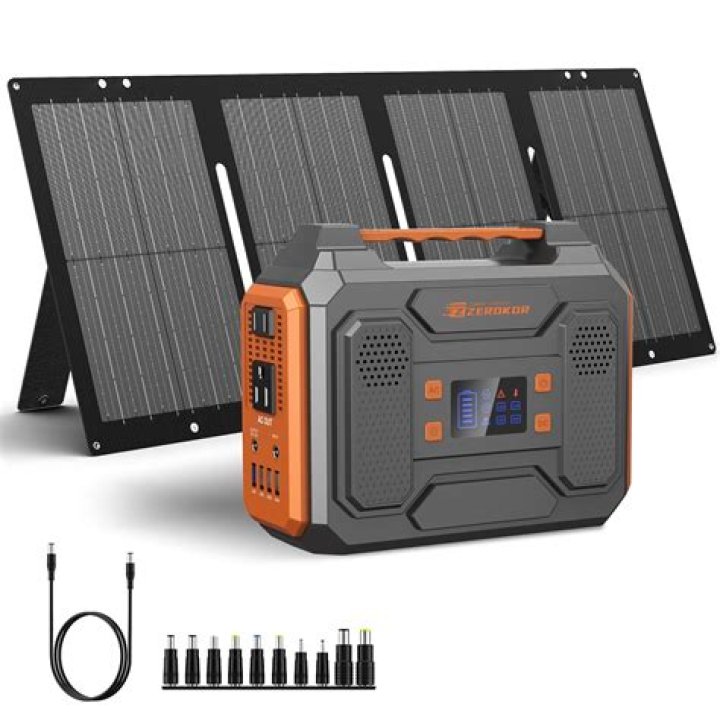 How do you charge a portable generator battery