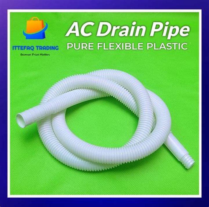 How do you clear an AC drain pipe