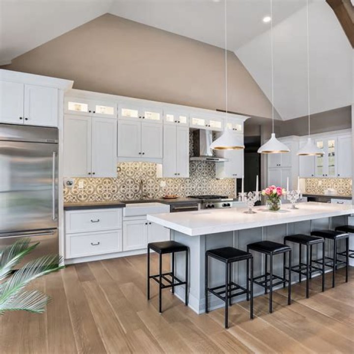 How do you create a open concept kitchen