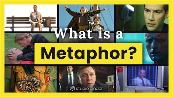 How do you create a visual metaphor