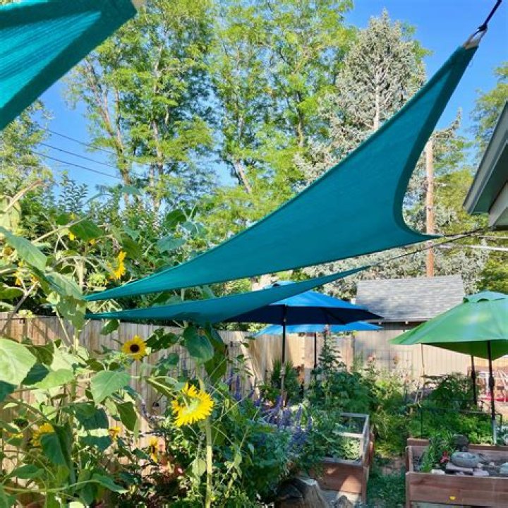 How do you make a backyard shade