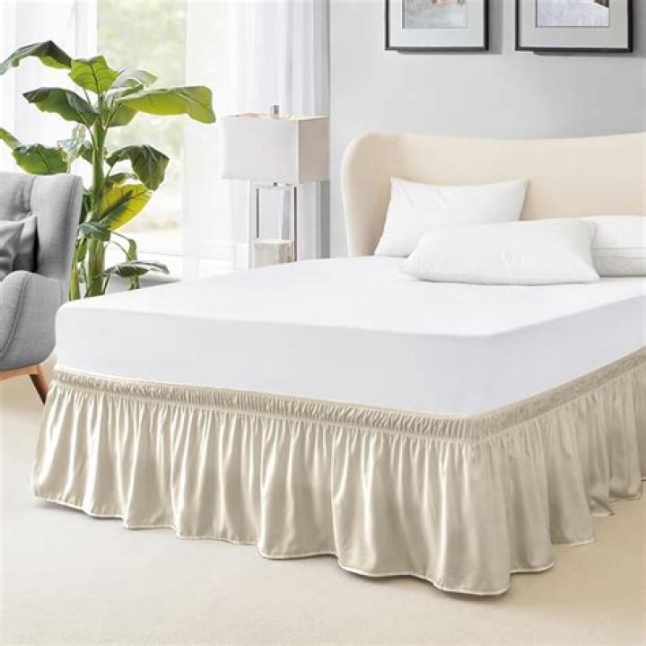 How do you measure a drop for a bed skirt