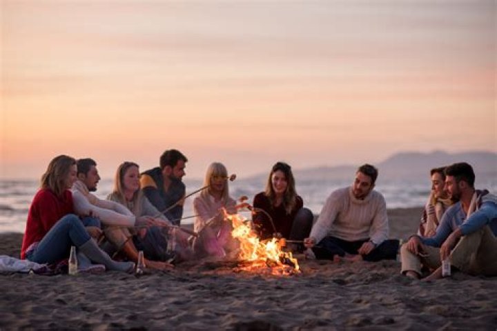 How do you plan a beach bonfire