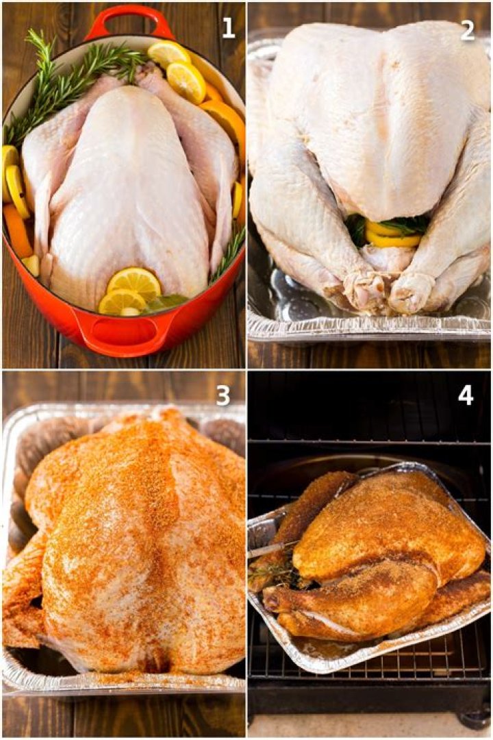How do you smoke a turkey in water