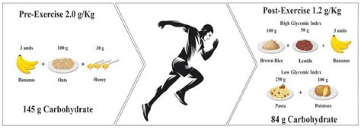 How does a high carbohydrate diet help to sustain an athletes endurance
