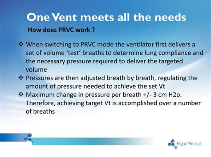 How does PRVC ventilation work