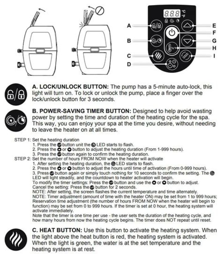 How long does it take to heat a Coleman SaluSpa