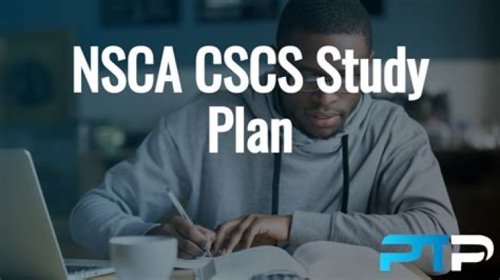 How long does it take to study for CSCS exam