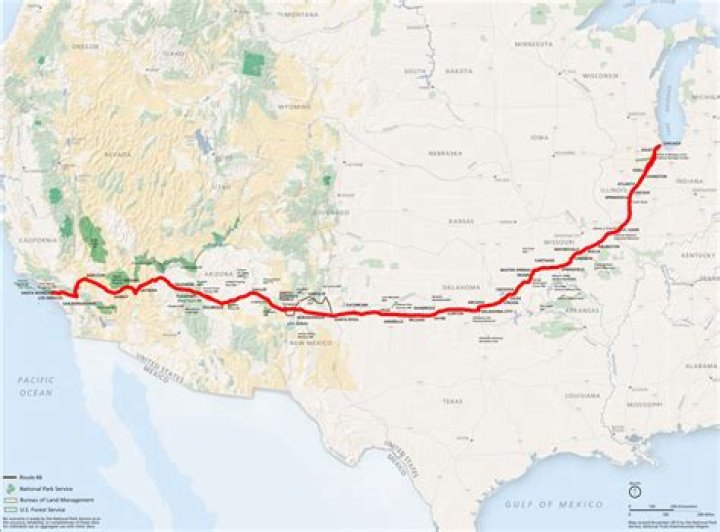 How long is a road trip from Chicago to California