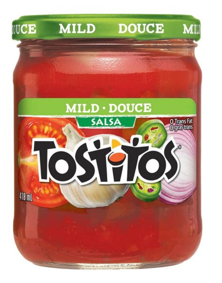 How many calories are in Tostitos mild salsa
