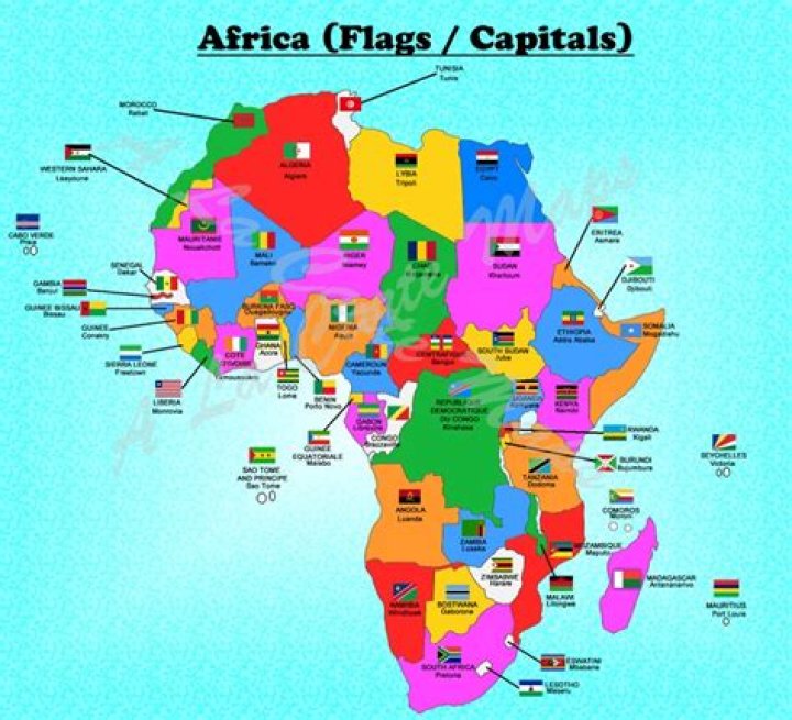 How many capitals are in Africa