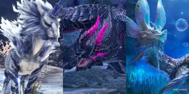 How many large monsters are in Monster Hunter world