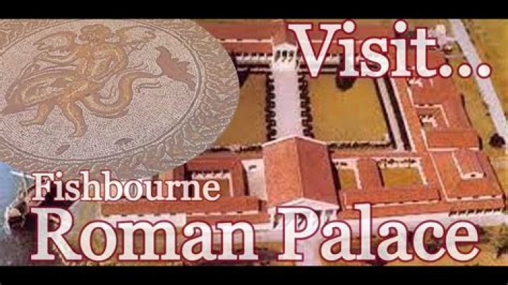 How many rooms are there in Fishbourne Palace
