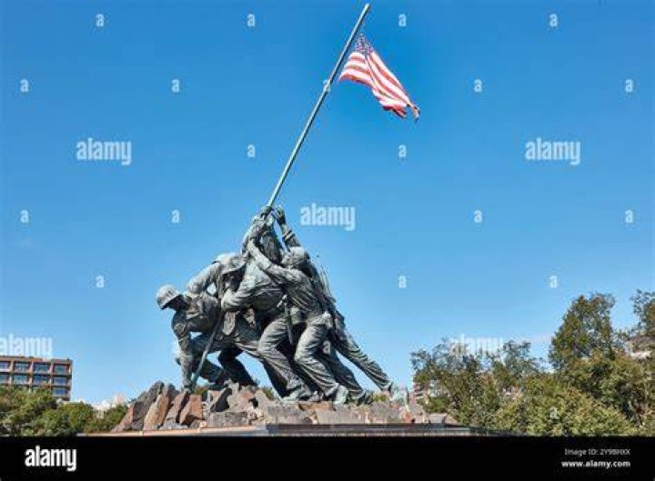 How many soldiers are in the Iwo Jima Memorial