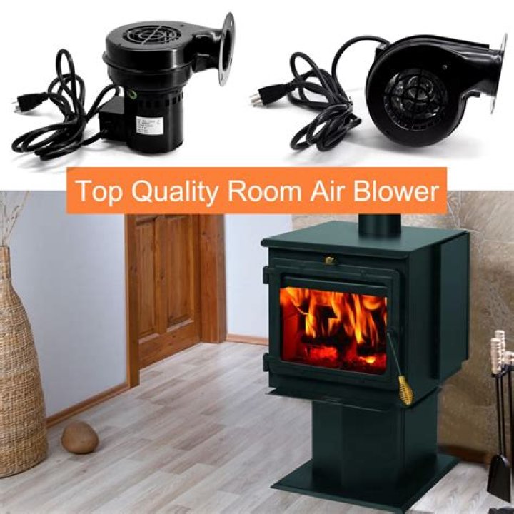 How many watts does a wood stove blower use
