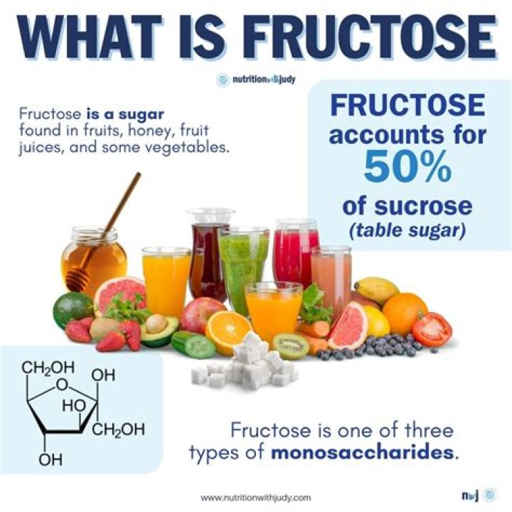 How much fructose is in cherries